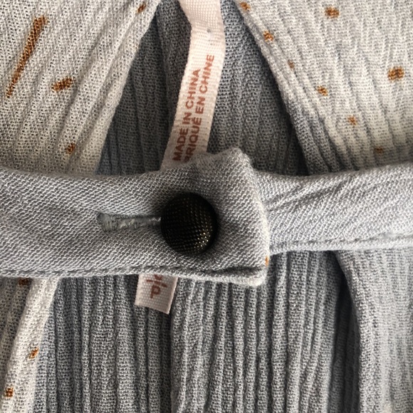 NWOT Free People Womens Dress Size / Top (S) Medallion Print, Light blue gray . - Picture 7 of 9